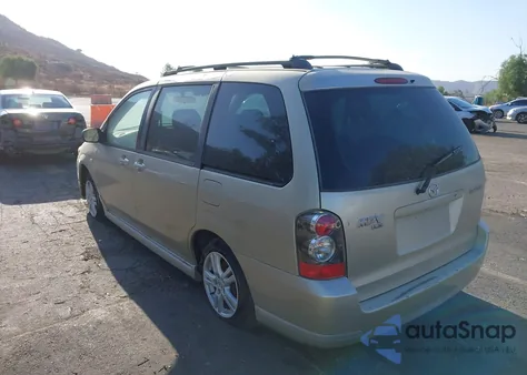 2005 Mazda Mpv Lx из США, поврежденный, VIN JM3LW28A050544405